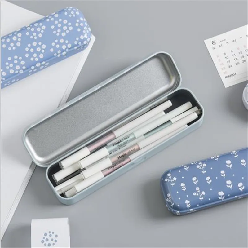 Минимализм Железный кавайный детский подарок металлический милый чехол для