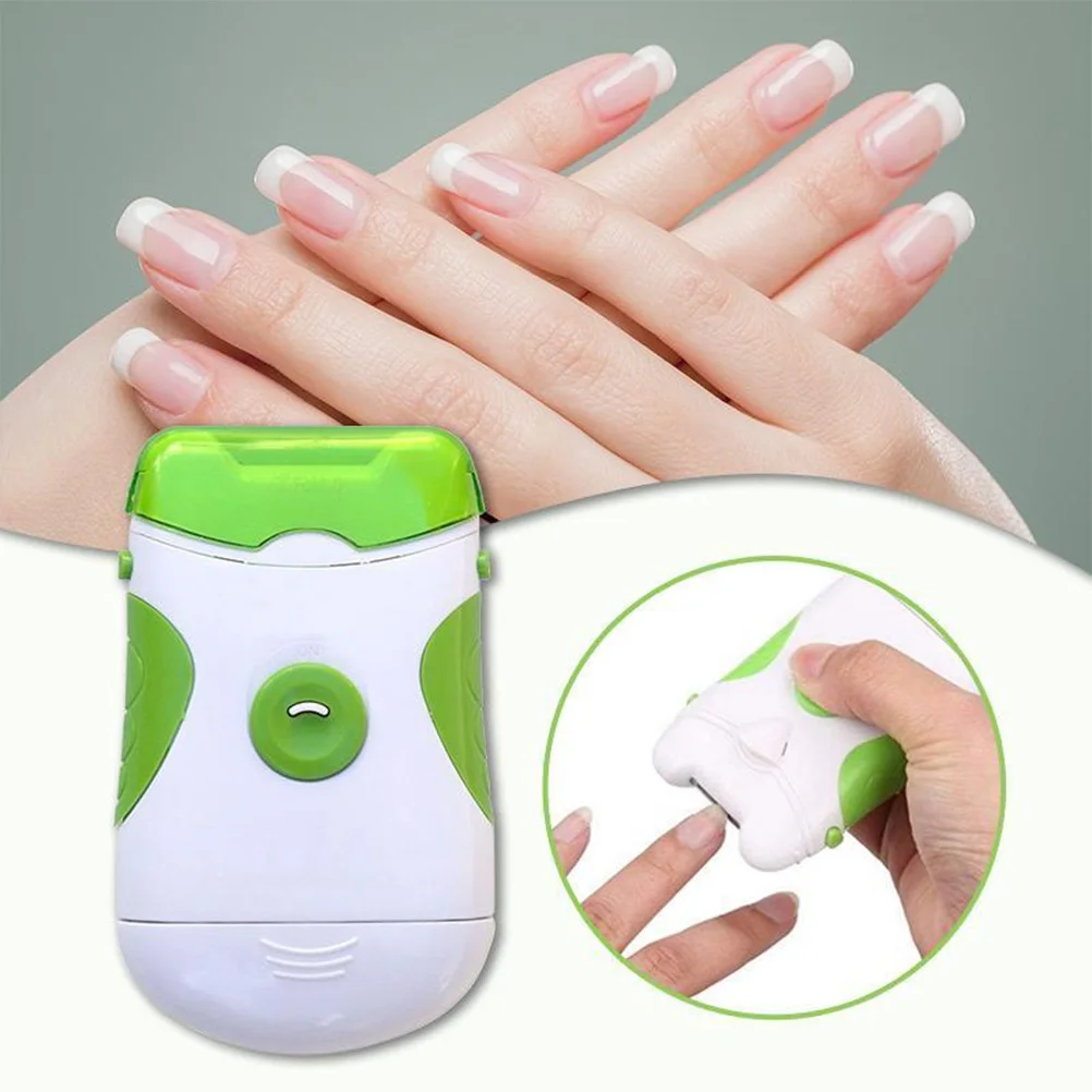 

Electric nail trimmer and nail file Electronic nail pedicure tool for the elderly and children nail tip cutter