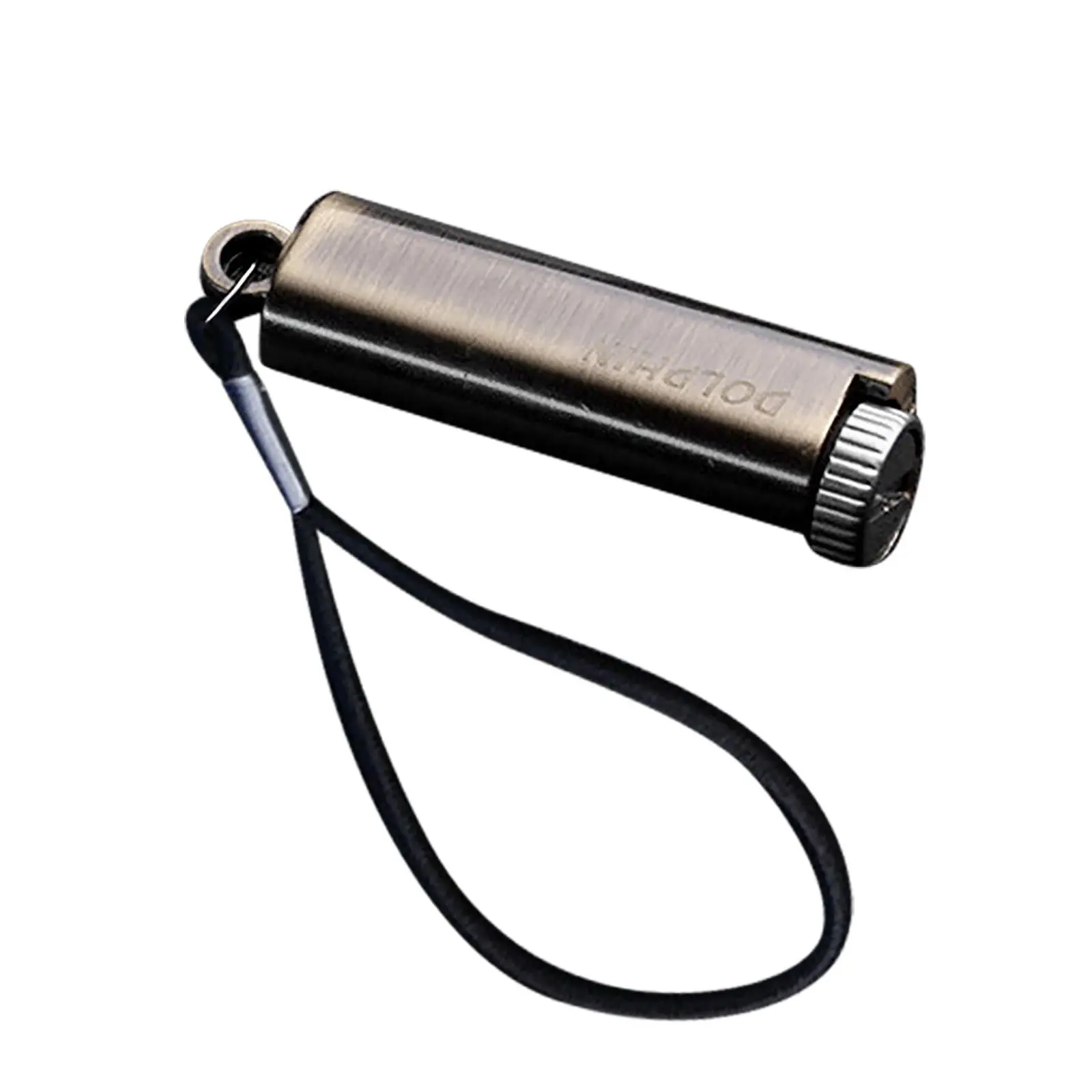 

Portable Permanent Strike Lighter Game Waterproof 1pc Outdoor Fashion Lighter Bottle Kerosene Windproof Keychain Gift for Men
