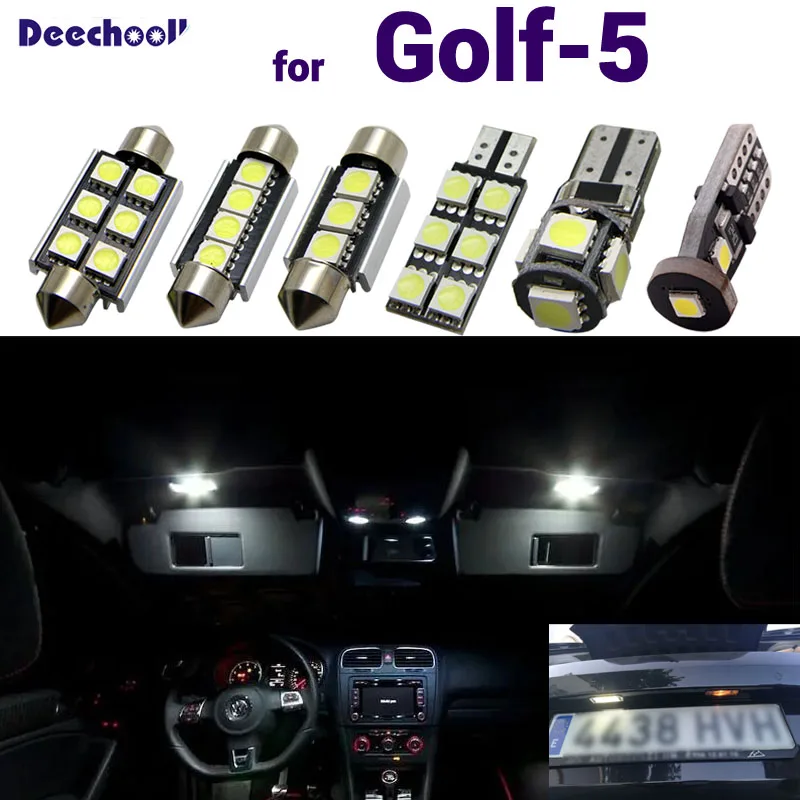 20 шт. холодный белый Canbus автомобиля светодиодный интерьер подвесной светильник +