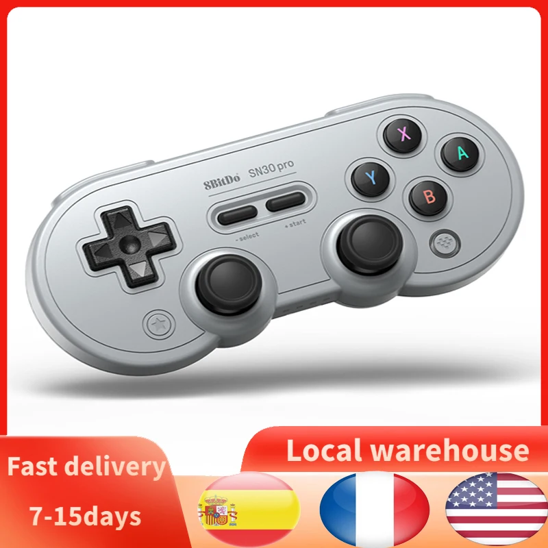 

8BitDo Game Controller USB Wired Computer PC Gamepad with Vibration Laptop Game Handle for Raspberry Nintendo Switch Pi Windows