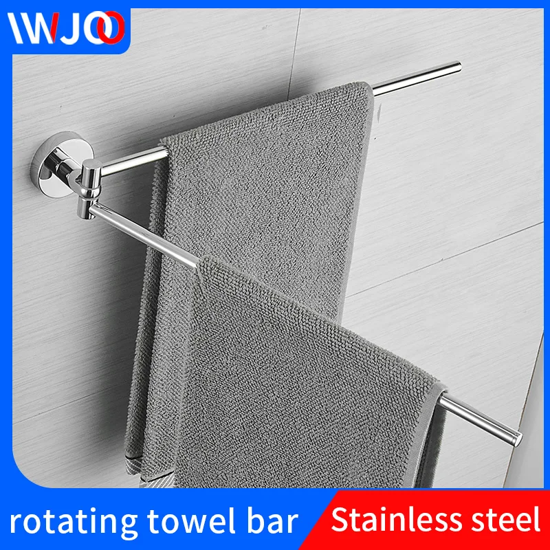 Вешалка для полотенец в туалет вращающаяся вешалка Настенные Ванная комната