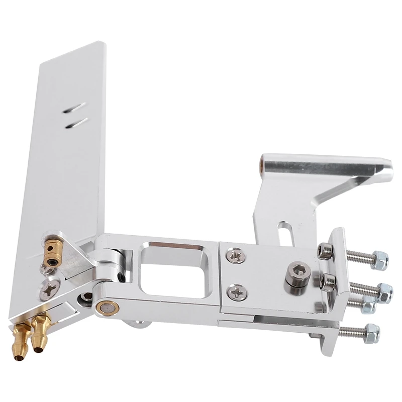 Алюминиевый всасывающий руль RC Jet модель лодки запасные части 110 мм