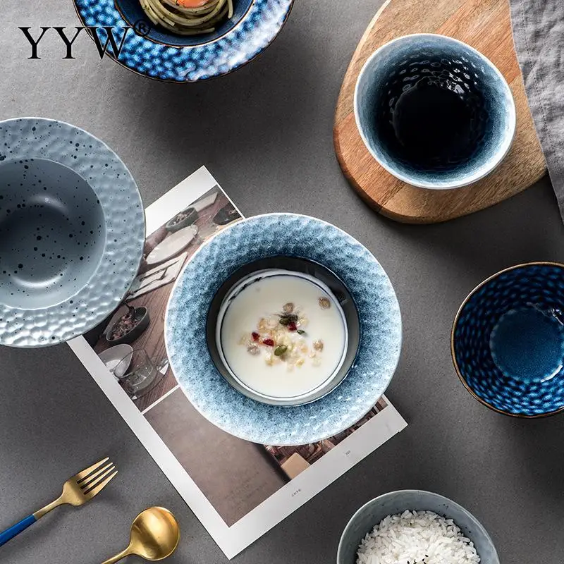 Shaped Honeycomb Hat Bowl Ceramic Deep Plate Nordic Western Food Dinner Creative Salad Soup Pasta | Дом и сад