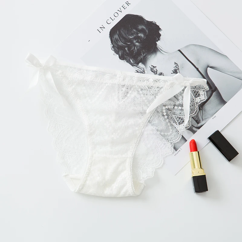 Женское нижнее белье трусики кружевные сексуальные штаны с низкой талией