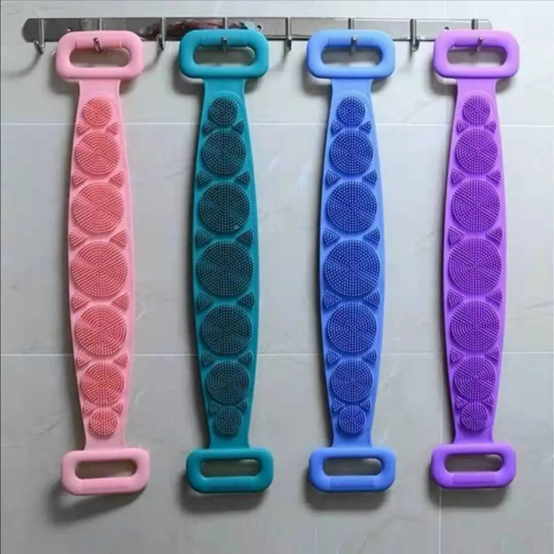 Волшебные силиконовые щетки банное полотенце щетка для тела пояс ванны