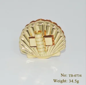 Оптовая продажа от производителя, вращающийся металлический поворотный замок новой формы для багажа (10 шт.лот)