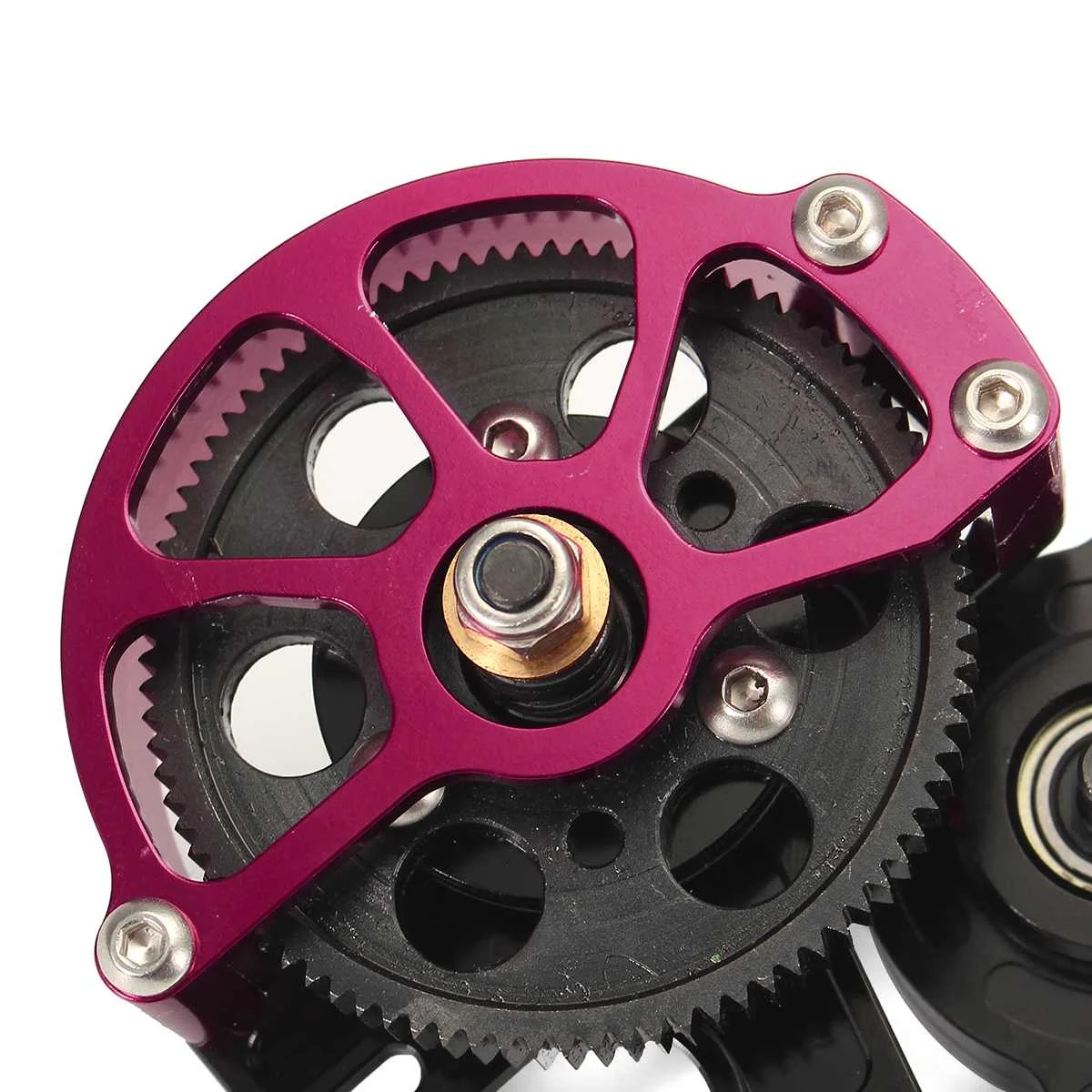 

CNC Steel Reverse Transmission Gearbox Set for Axial SCX10 AX10 1/10 RC Crawler