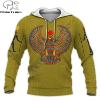 egyptian horus god symbol 3d printed men hoodie harajuku fashion hooded sweatshirt street jacket autumn unisex hoodies kj673