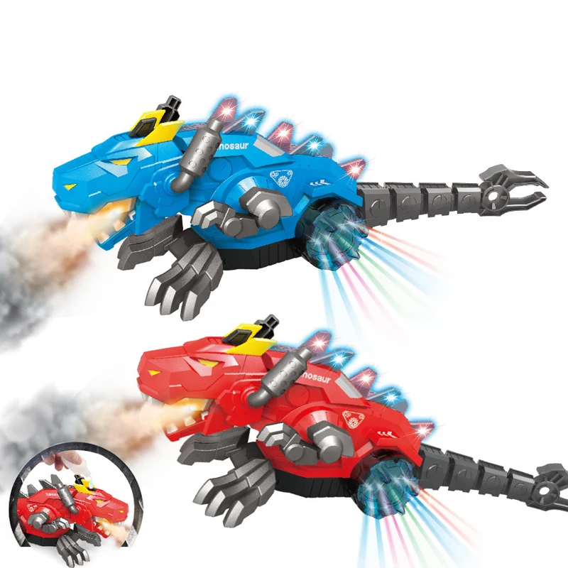 Electric Spray Dinosaur Children Intelligent Smart Fog Robot Pet With Music Light Dancing Kids Toy Gift | Игрушки и хобби
