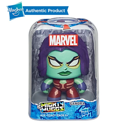 18 Hasbro Мстители Marvel Mighty Muggs Капитан Америка Человек-паук Халк Грут 3 мимики Коллекционная фигурка игрушка подарок - Цвет: 18