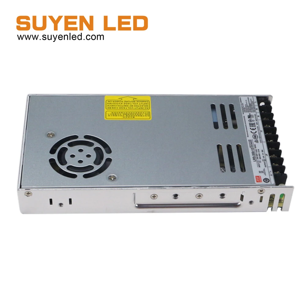 Лучшая цена 350W 12V 29A бренд MEAN WELL представляет Питание LRS-350-12 | Электронные
