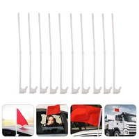 510pcs clip on flag poles flag frames car window flagpoles flag poles for outdoor