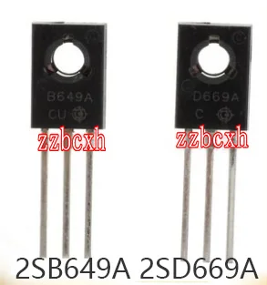 

20 шт./лот новый оригинальный B649A 2SB649A D669A 2SD669A TO-126