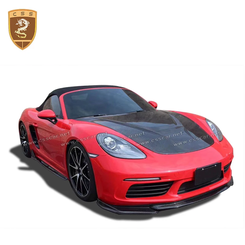 Комплект из натурального углеродного волокна подходит для 17-18 Cayman Boxster 718