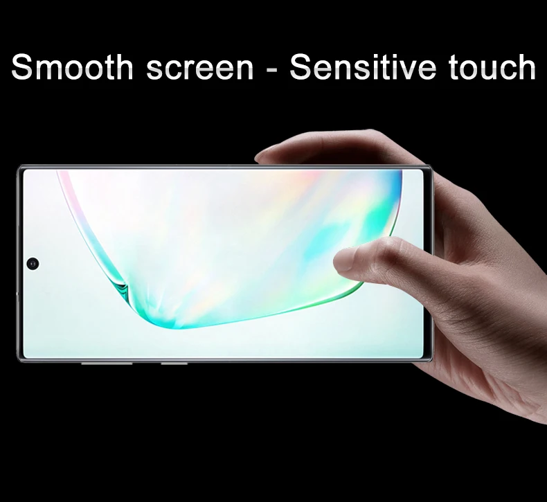 Imak гидрогель пленка для samsung Galaxy Note 10 плюс сзади спереди Экран защитный прозрачный Олеофобное