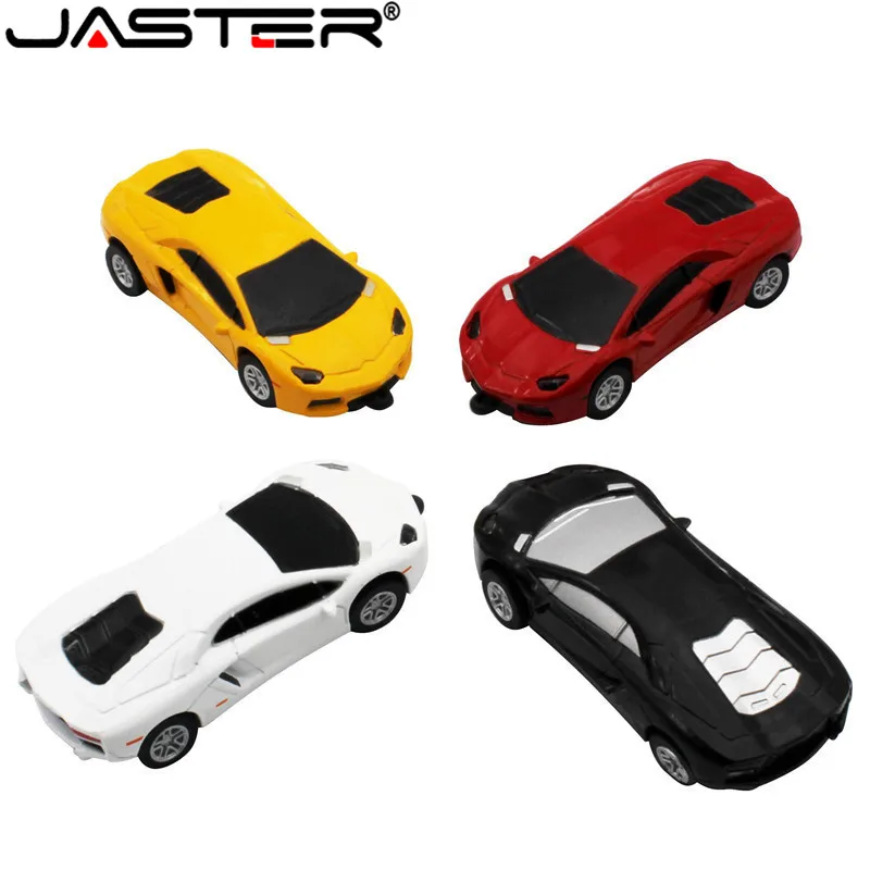 JASTER 2019 Мини флешка в форме спортивного автомобиля 4 Гб 16 64 крутая ручка usb renault