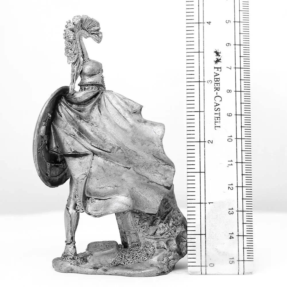 Греческий наемник 5 век до нашей эры - оловянный солдатик фигурка 75 мм X704 купить по