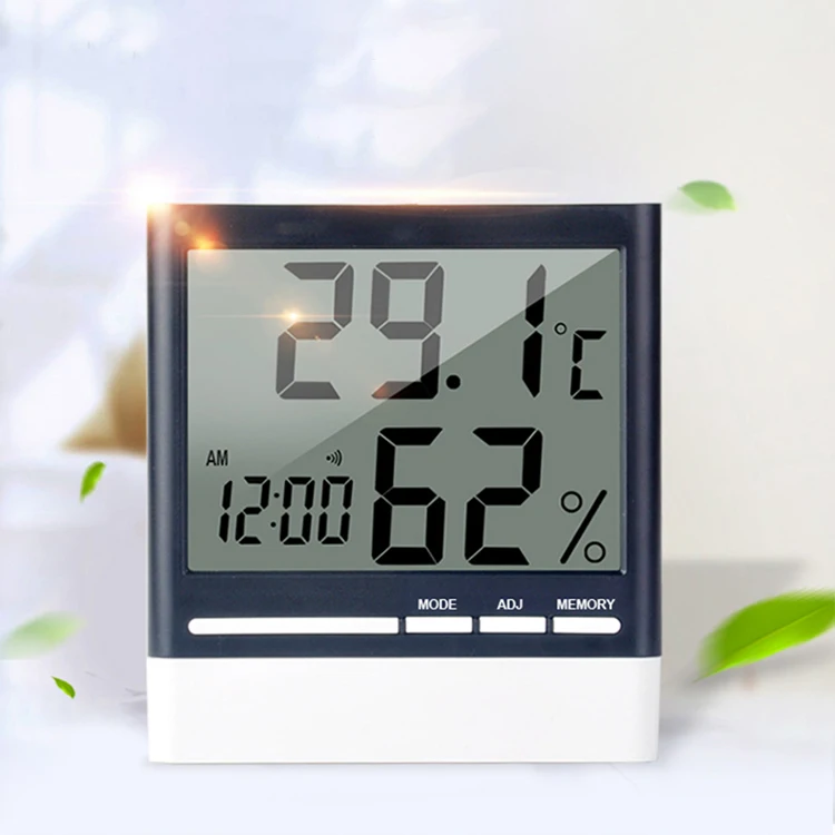 1 шт. комнатный термометр гигрометр метр с будильником Функция Дисплей