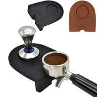 coffee tamping holder anti skid coffee tamper mat espresso latte art pen tamper tamping rest holder pad safe