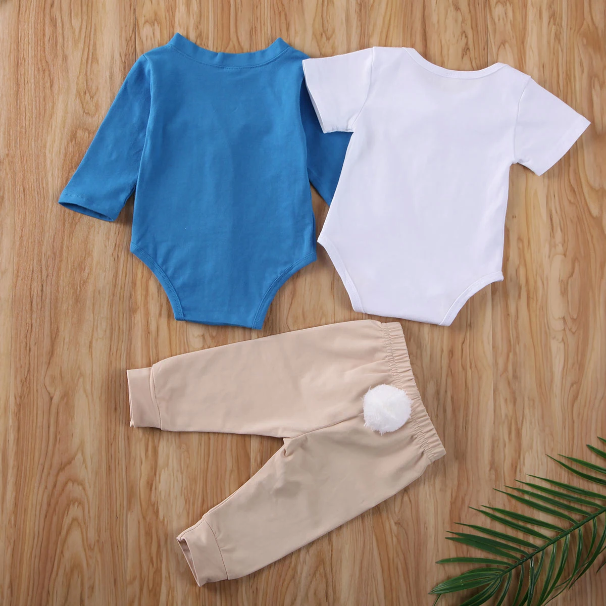 Комплекты одежды для новорожденных мальчиков и девочек Комбинезон с принтом