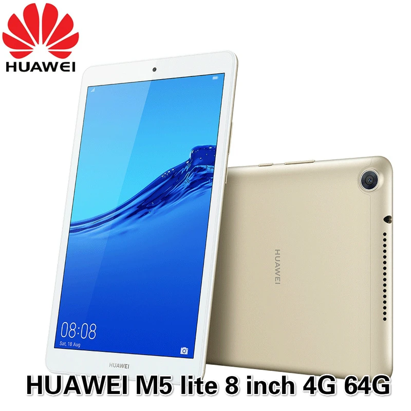 

HUAWEI Mediapad M5 lite 8.0 inch LTE Android 9 Hisilicon Kirin 710 Octa Core Dual Camera 5100mAh Battery Tablet Official rom