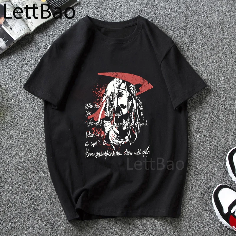 Японского аниме футболки ангелов смерти Рейчел от компании Gardner Исаак Фостер