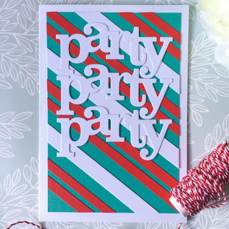 Вечерние высечки для открыток вечерние скрапбукинга металлические новинка