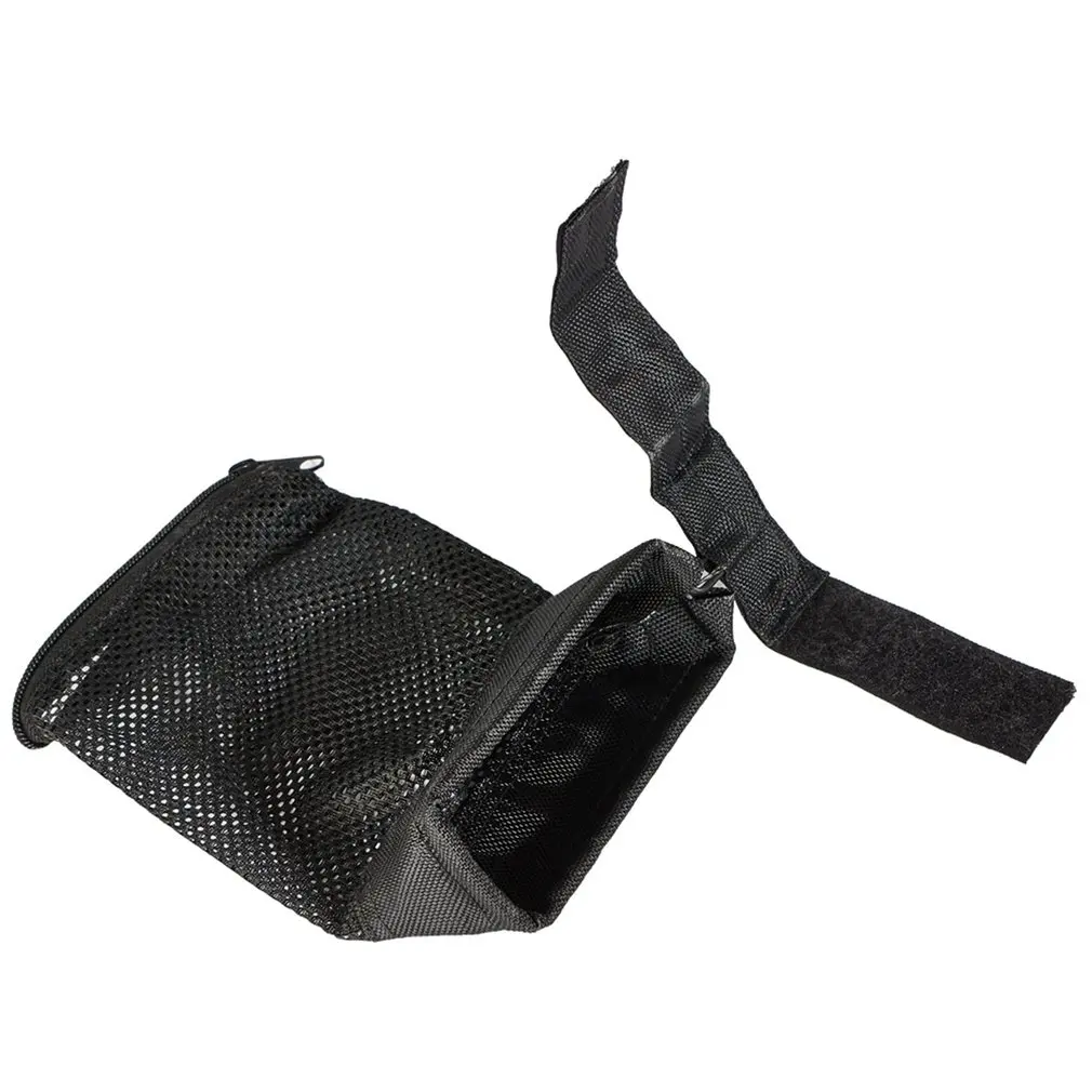 

Brass Catcher Nylon Mesh Collector Zipper Opening And Closing Portable Storage Bag With Strap Design