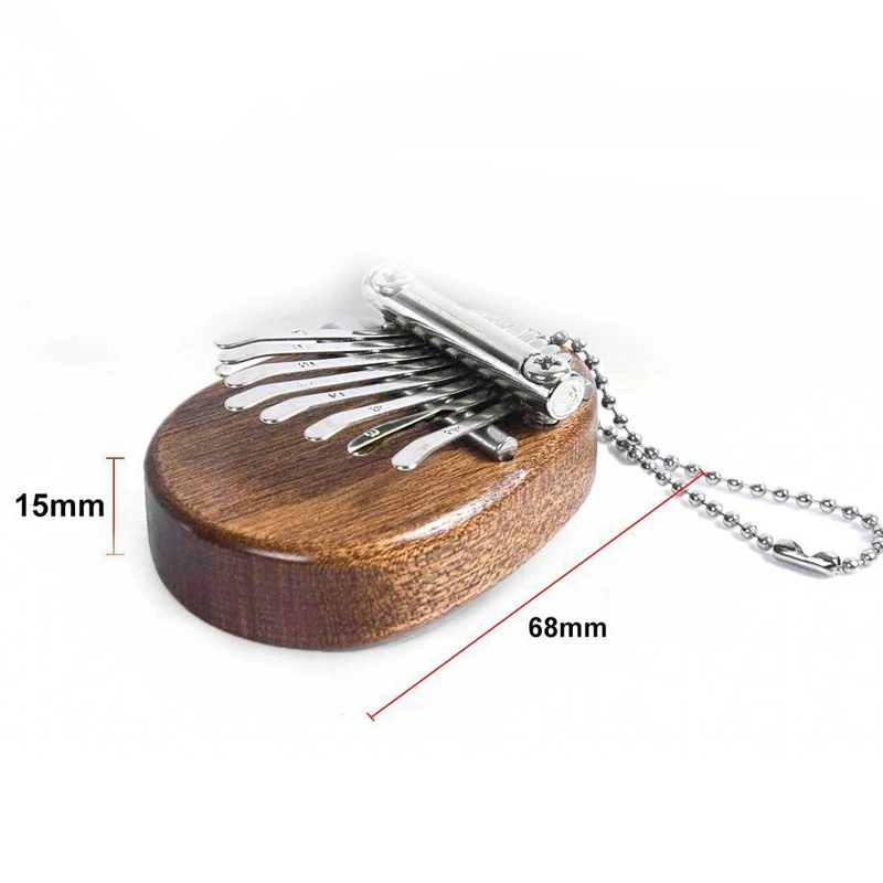 

Mini Kalimba 8 Keys Thumb Piano Great Sound Finger Keyboard Musical Instrument