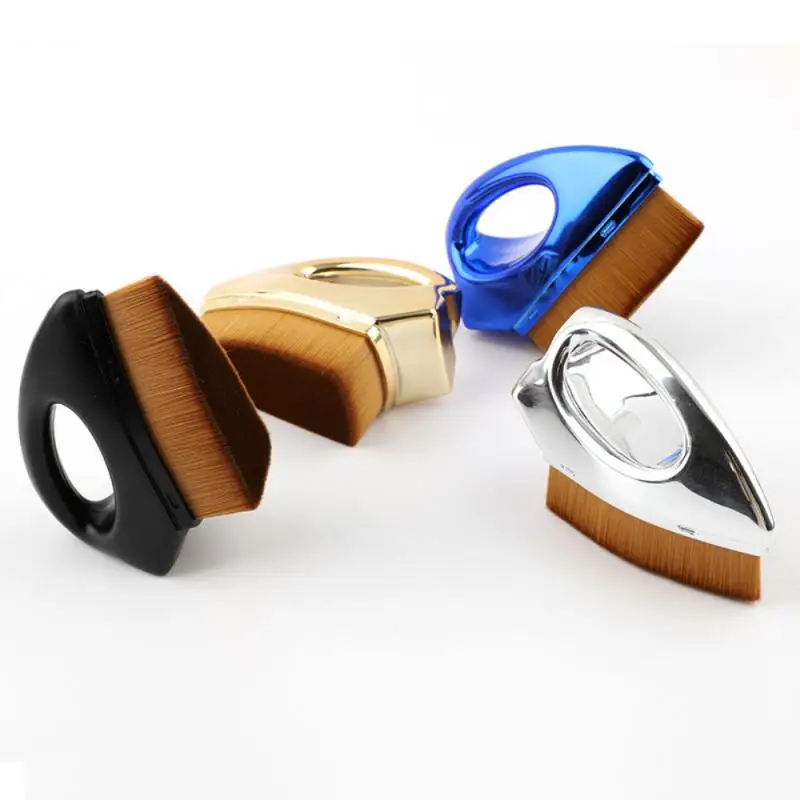 1 шт. Кисть для макияжа Плоская верхняя кисть лица Румяна пудры основы крема Cc