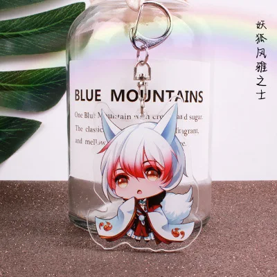 27 Аниме Onmyoji акриловый брелок демонический нож для девочек Gui shibay aoandou Ibaraki douji Модный милый кулон chaviro брелок ювелирные изделия - Цвет: 27