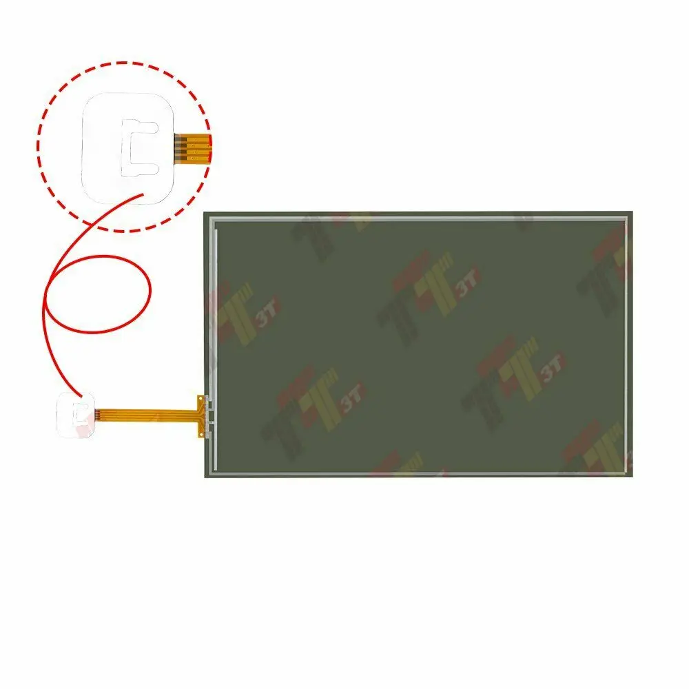 4-контактный сенсорный экран дигитайзер объектив для Porsche PCM3.1 cayenne автомобильный