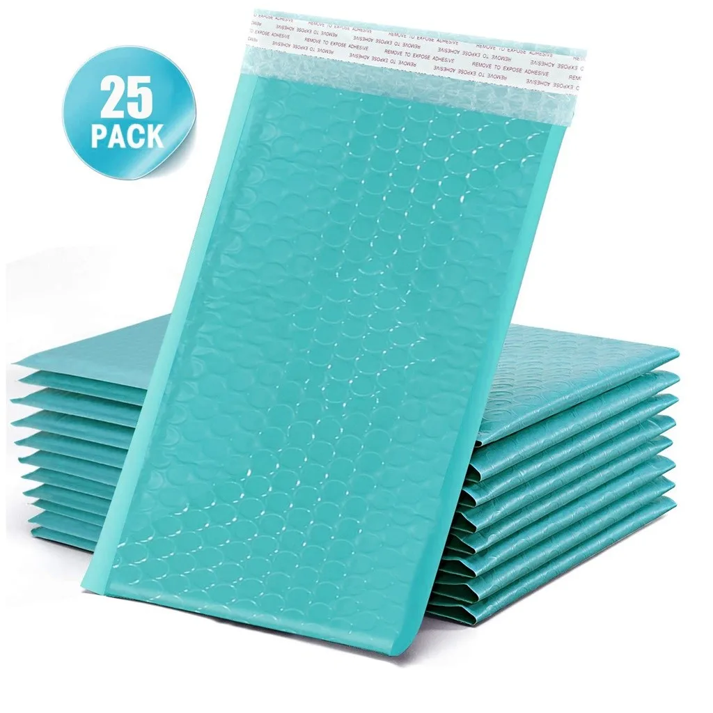 25 шт. пакет для хранения пузырчатых почтовых отправлений мягкие конверты с