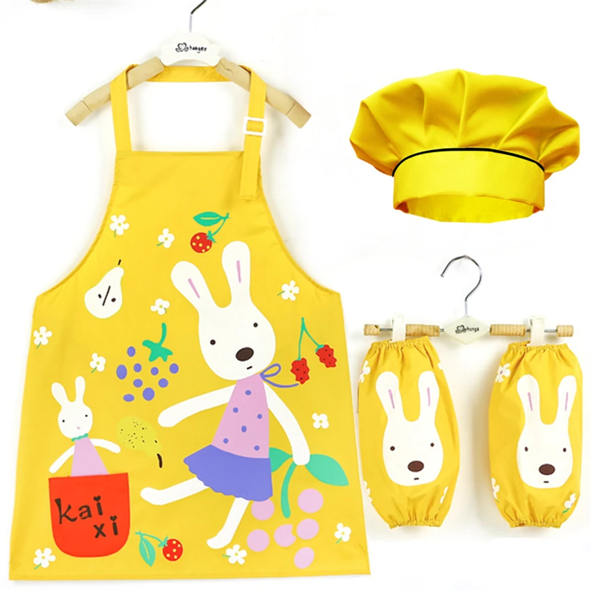 Униформа шеф повара для маленьких девочек водонепроницаемая одежда мальчиков с