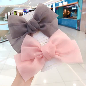 Заколки для волос Raindo для женщин и девочек, элегантные кружевные заколки с жемчужинами, цветочными пятнами и бантиком, женские модные аксессуары для волос