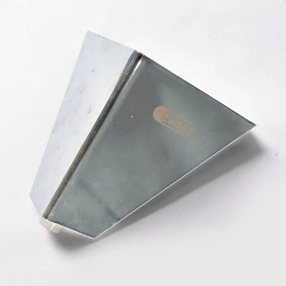 

Triangle Sofa Table Legs,Ewead Cabinet Feet Height 10cm Anti-Rust Furniture Accessories silver metal furniture legs