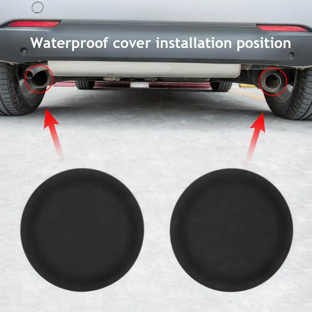 

Rear I-Beam waterproof Decorative Cover Black for Mercedes Smart 453/451 NEW ABS Automotive Modification Accessories Car