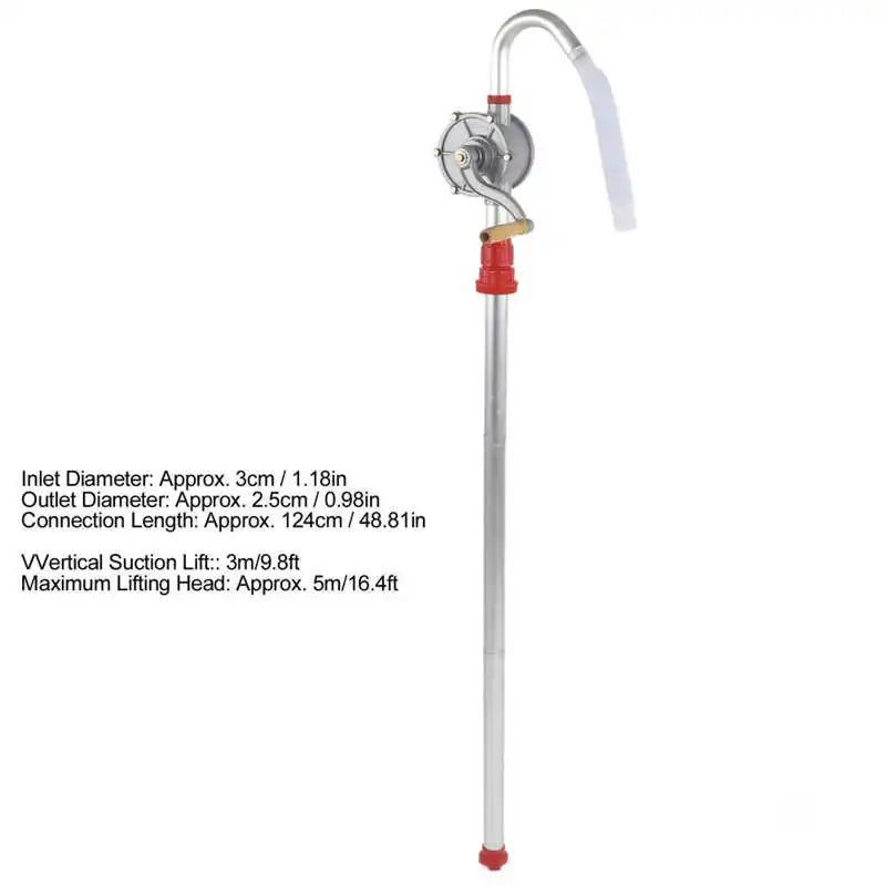 Ручной Масляный насос из алюминиевого сплава 55 галлонов для откачки смазочных