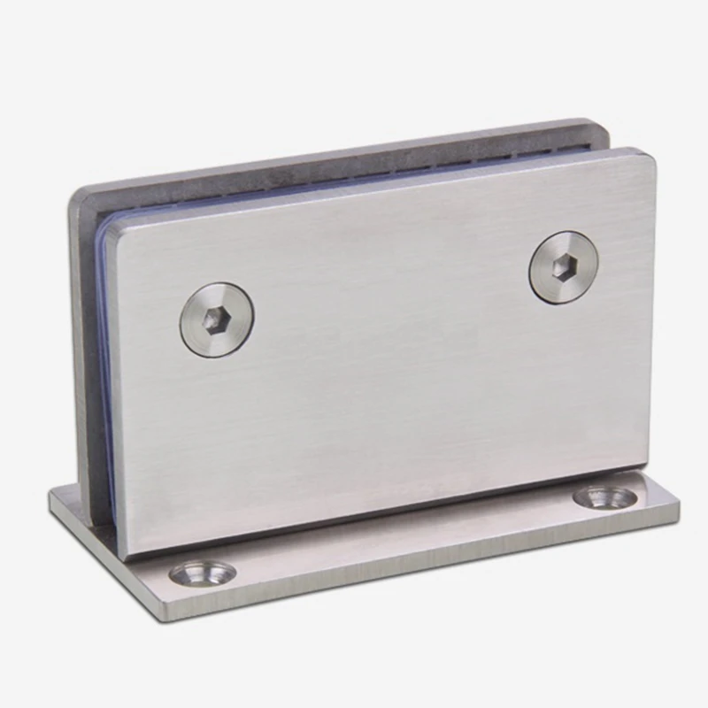 304 нержавеющая сталь 90 градусов фиксированный стеклянный зажим для душевой