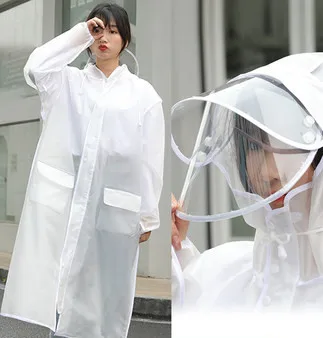 

Full body transparent protection fashion poncho rainwear electric motorcycle rain coat women rain coats waterproof with hood