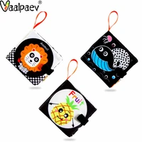 baby busy soft touch and feel books black white early childhood montessori learning aids libraries tactile story reading toys