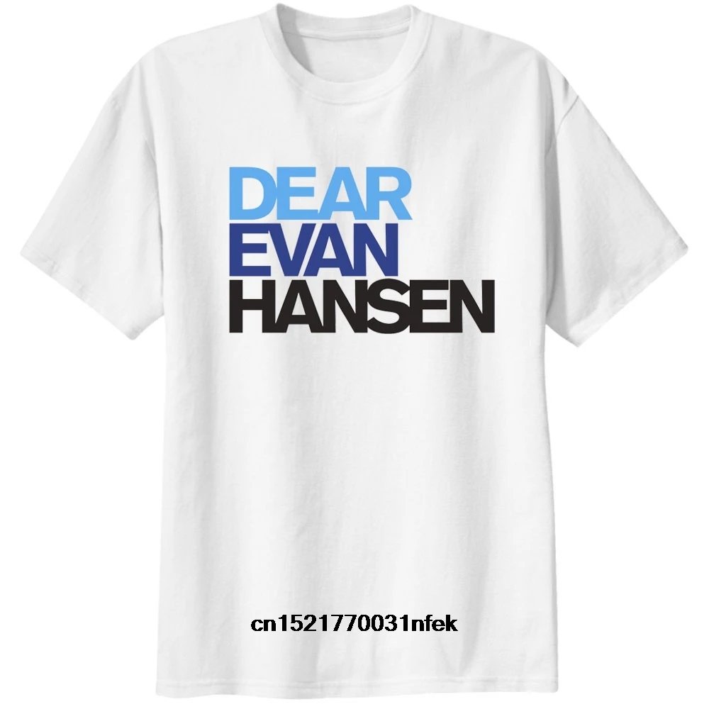 Мужская футболка одежда мода Dear Evan Hansen унисекс футболки топы dear esther musical broadway hansen