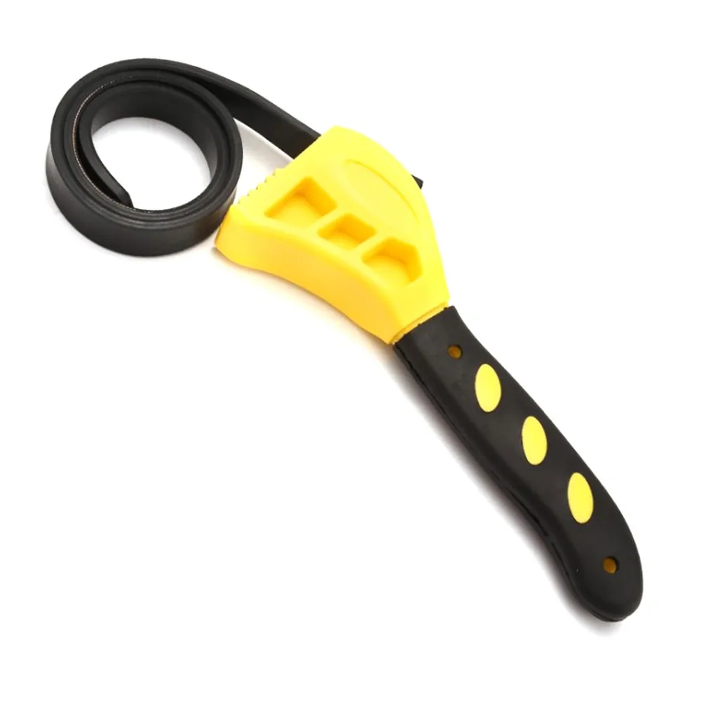 Multifunctional Adjustable Belt Wrench Universal Rubber 50 Cm Strap Wrenches Solar Tube Repair Tool Non Slip Handle | Инструменты