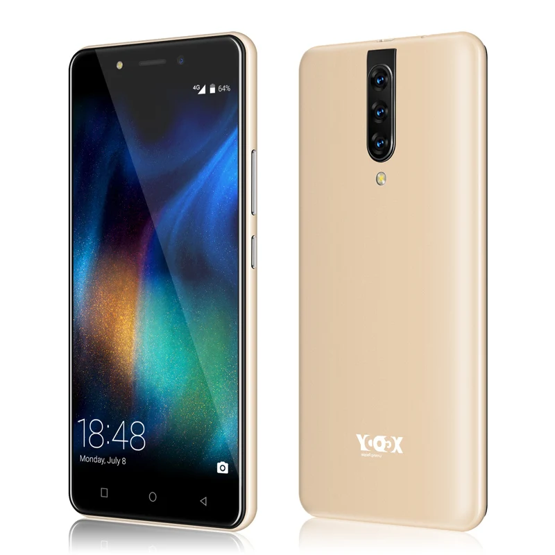 Gold XGODY 4G Dual Sim смартфон Android 9,0 5," 18:9 HD полный экран 2 Гб 16 Гб MTK6737 четырехъядерный 5 Мп камера 2800 мАч мобильный телефон K20 - Цвет: Gold
