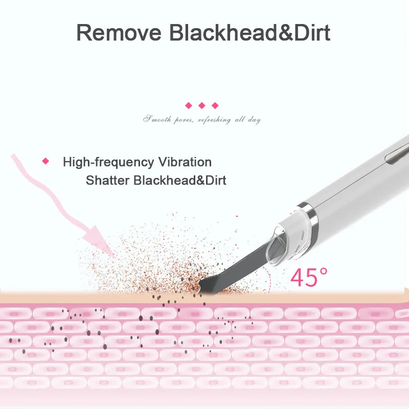 Ультразвуковой ионный шпатель для кожи лица|Устройства чистки лица| |