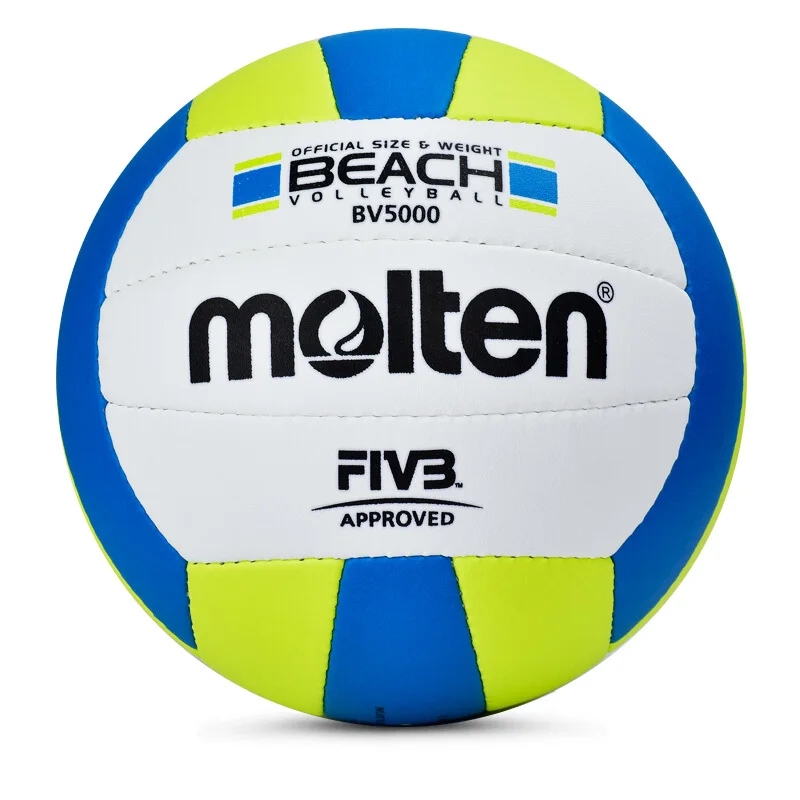 

Плавленый Волейбольный мяч bv5000, пляжный Волейбольный мяч, игры из ПУ материала, размер 5, тренировочный женский Волейбольный мяч pallavolo, офици...