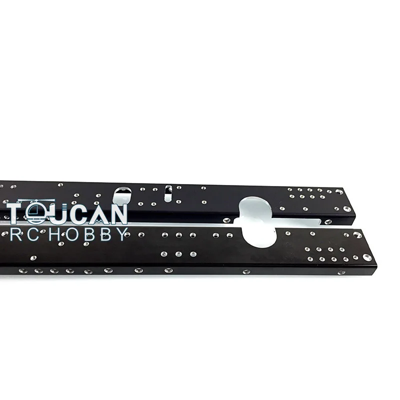 Металлическая направляющая шасси LESU для 1/14 RC тяжелый DIY модель 8*8 тягач Sca
