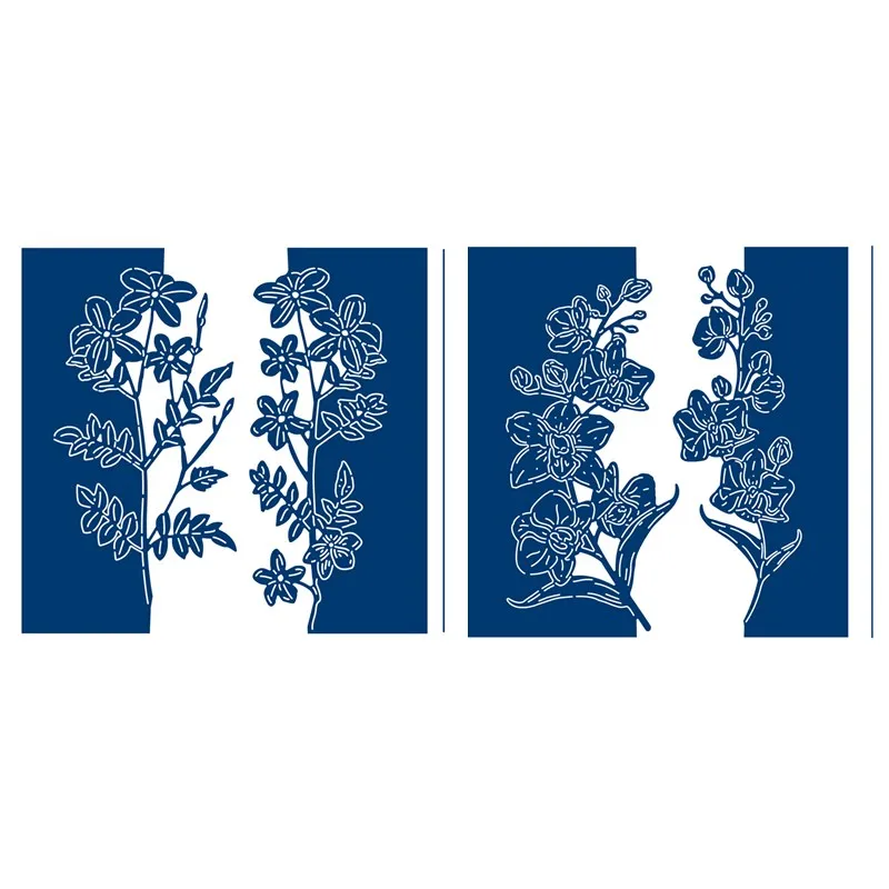 Металлические режущие штампы и Скрапбукинг для изготовления бумаги цветочное