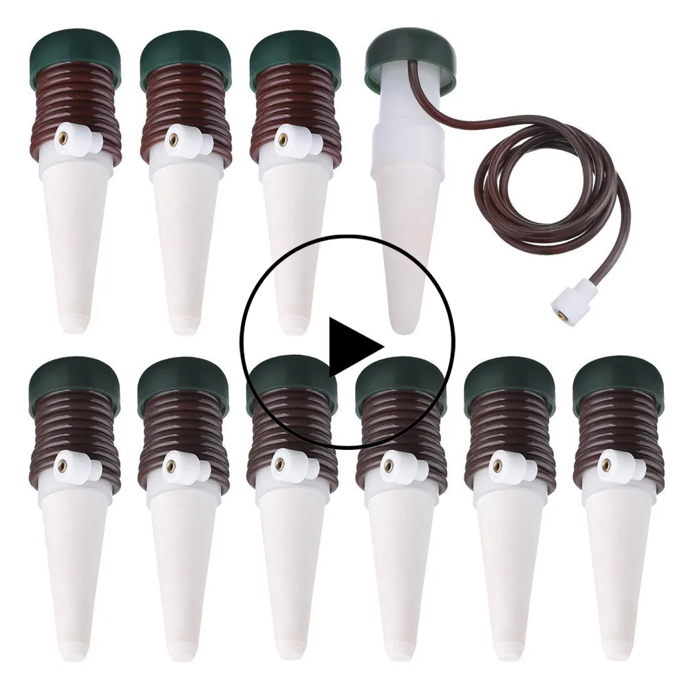 1-20 шт. Керамика с самостоятельным поливом шипы автоматический растения